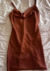 Satin Mini Slip Dress