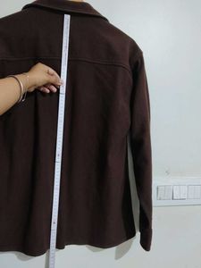 Brown Corduroy Overshirt Jacket