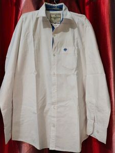 Cotton Shirt Woodland active white