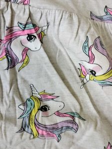 Cute Unicorn Print Dress