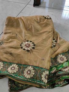 Elegant Embellished Saree
