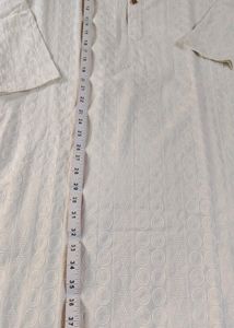 White Kurta For Man