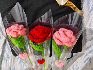 Handmade Crochet Rose🌹