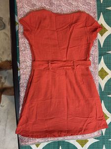 Casual Rust Dress