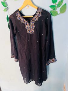 Simple Emrodry Kurta 🧡🧡