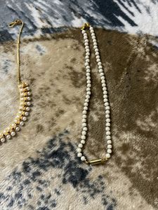 combo set Beaded Pendant Necklace