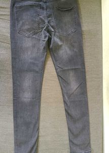 Dark Gray Slim Fit Jeans
