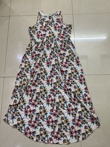 High Low Floral Dress
