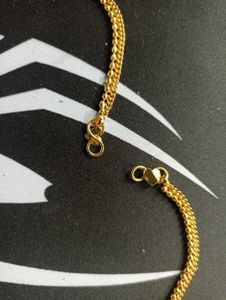 COMBO of 1 gm Gold Covered Anklet &amp; drop Earrings