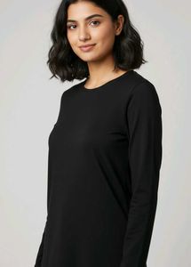 Black Long Sleeve Top