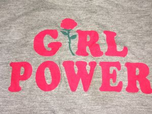 Girl Power fitted t-shirt for Summer 🫧