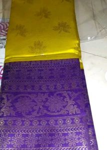 Beautiful Mysore Art Silk Saree Brand New
