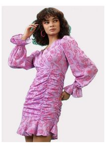 Floral Print Mini Dress