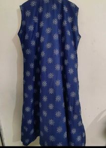 sale Blue Printed Kurta