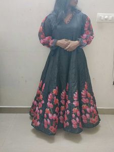 Floral Print Maxi Dress
