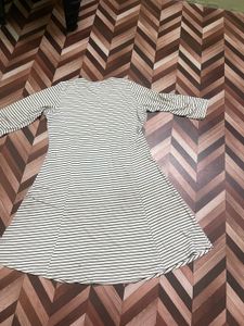 Striped A-Line Dress