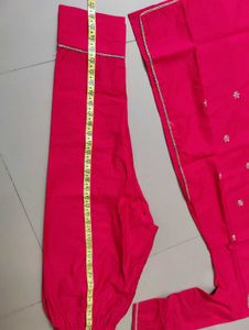 pink Embroidered Kurta Set