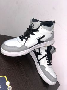 Stylish Sport Life High-Top Sneakers for Men – Whi