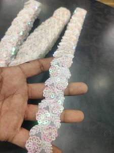 New Design White Fancy Lace