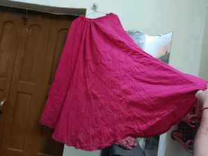 Pink Ethnic Skirt