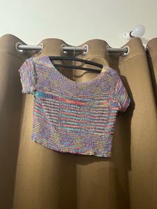 Colorful Crop Top