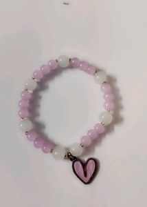 Beaded Heart Bracelet