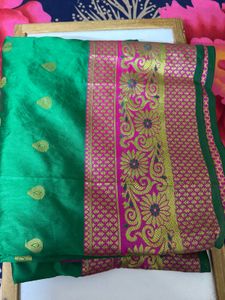 Green Saree