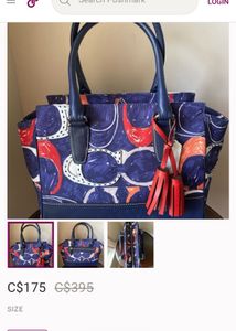 100% Authentic Coach Signature Candace 19951