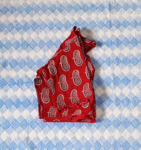 Pure Cotton Red Blouse
