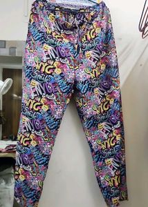 Graffiti Print Lounge Pants