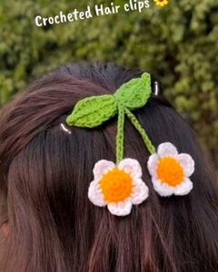 Crochet Hairclip