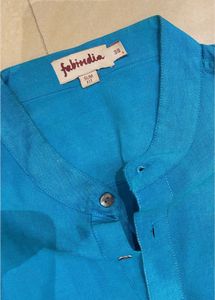 Blue Long Sleeve Button Up