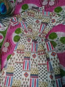 Boho Print Mini Dress