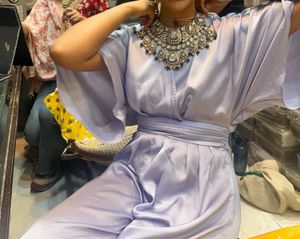 H&M Jumpsuit In Satin Finish
