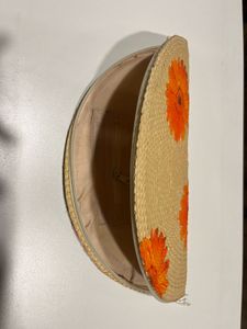 Summer Pinterest Floral Straw Clutch