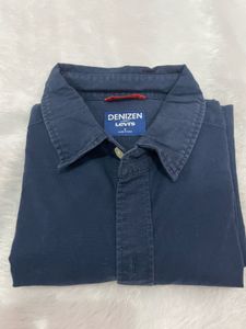 Denizen Levi's Navy Button-Down Shirt