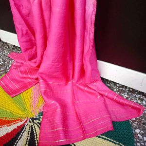 Beautiful Orange + Pink Dupatta