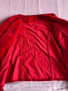 Red Velvet Jacket