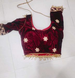 Elegant Maroon Lehenga Choli
