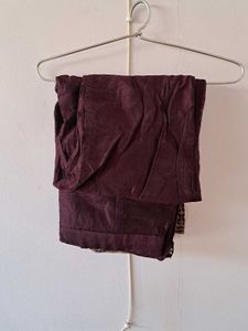 Deep Purple/eggplant Color 3 Piece Stitched Suit