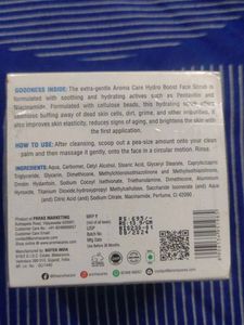 Aroma Care Hydro Boost Face Scrub