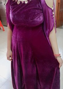 Stylish Boutique Piece Ethnic Wear Of Velvet Fabric