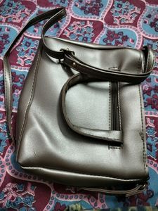 Grey Bag Or Purse