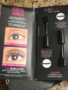 HUDA BEAUTY LEGIT LASHES WITH TAG