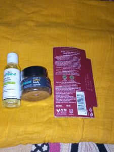 Body Scrub N Wash,Hair Serum