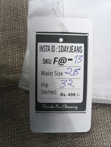 F@-13 Size-28 Slim Jeans