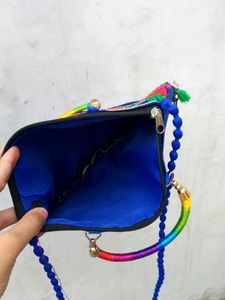 Embroidered 🦚Peacock Shoulder Bag