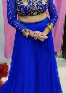 Royal Blue Lehenga Choli