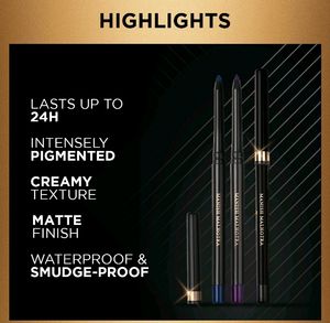 Plum Perfection💜Manish Malhotra Kajal Eyeliner