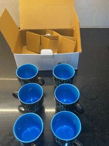 Set of 6  Cups- Brand New